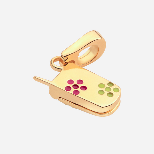 Cell Phone - Charmulet Delightful 14kt Gold Plated Interactive Charm - charmulet-2020