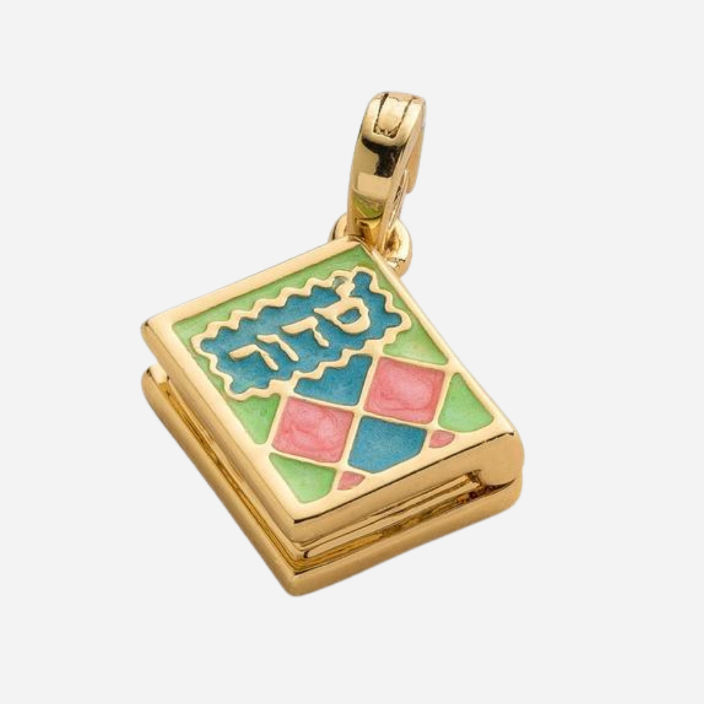 Multicolor Bible - Charmulet Delightful 14kt Gold Plated Interactive Charm - charmulet-2020